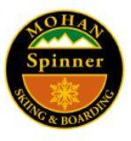 Mohan Spinner Personal Achievement Award Pin.  From fall line, makes two fluid 360 spins and exites down fall-line maintaining consistent forward speed.